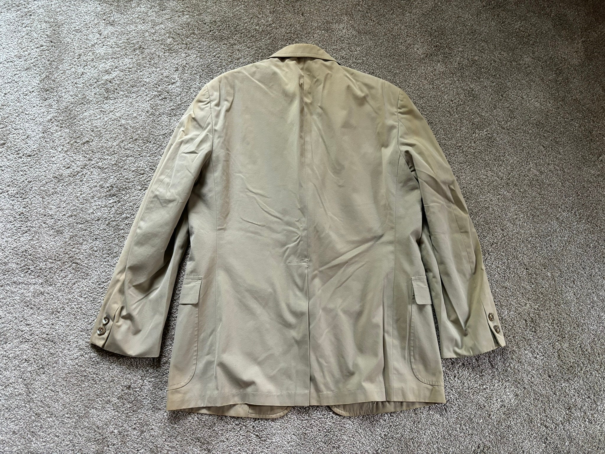 Vintage 70s Abercrombie & Fitch Khaki Safari Sack Jacket Vintage 70s Abercrombie & Fitch Khaki Safari Sack Jacket
