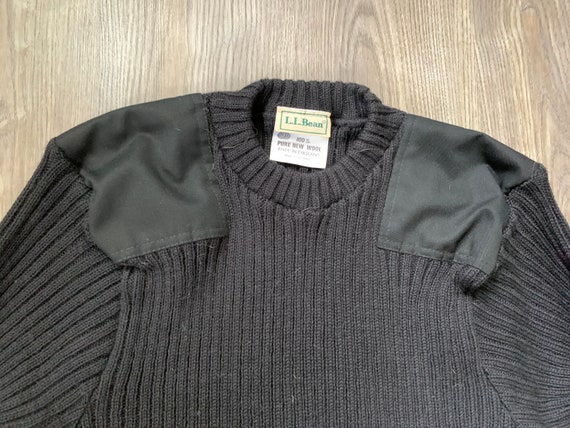 Vintage 90s LL Bean Black Commando 