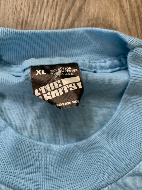 Deadstock Vintage 80s the Knits Light Blue Long Sleeve T Shirt - Etsy