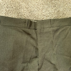 Wool Military Pants 