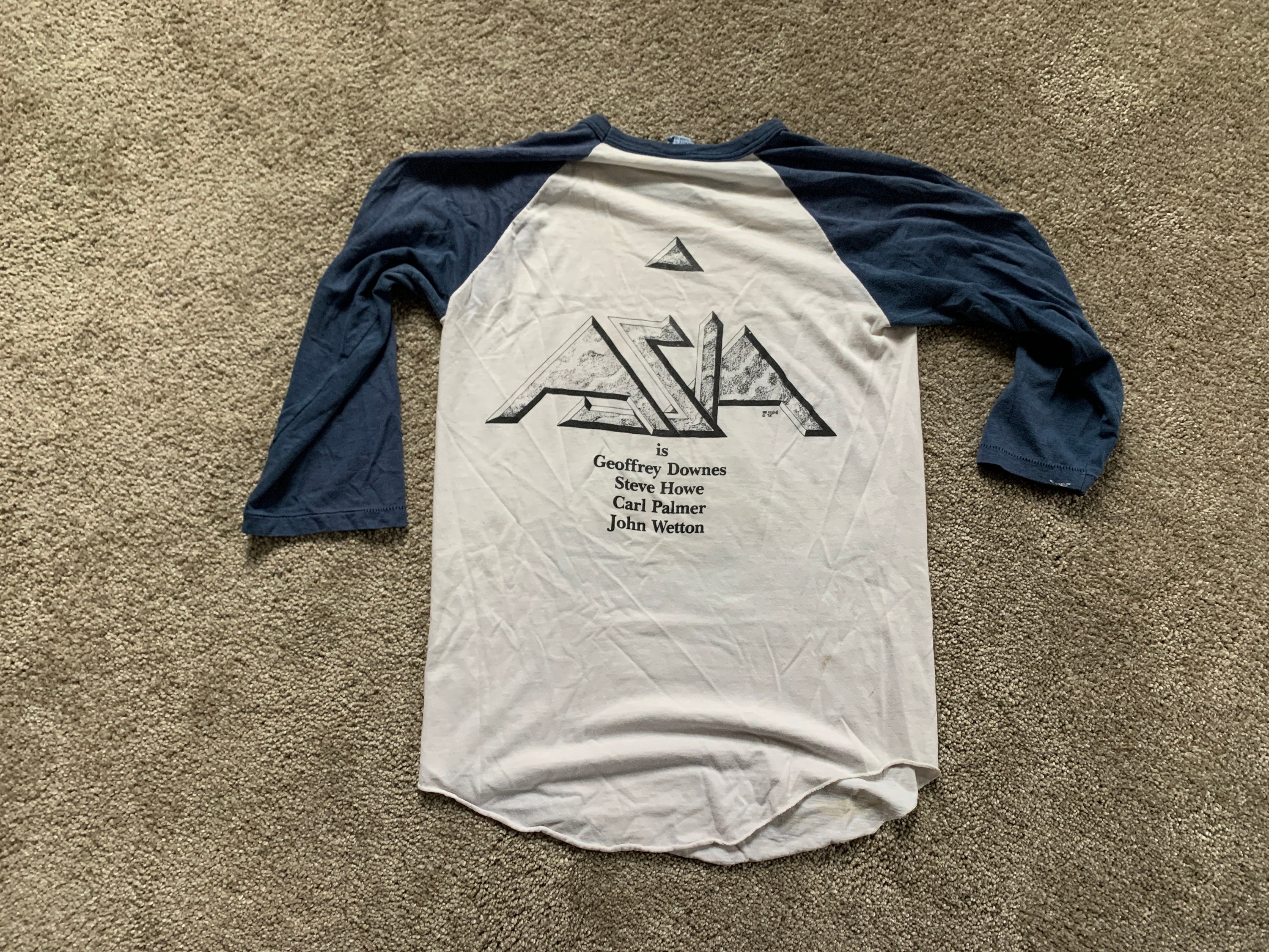 Vintage 80s the Knits Asia 1982 Tour T Shirt Medium - Etsy