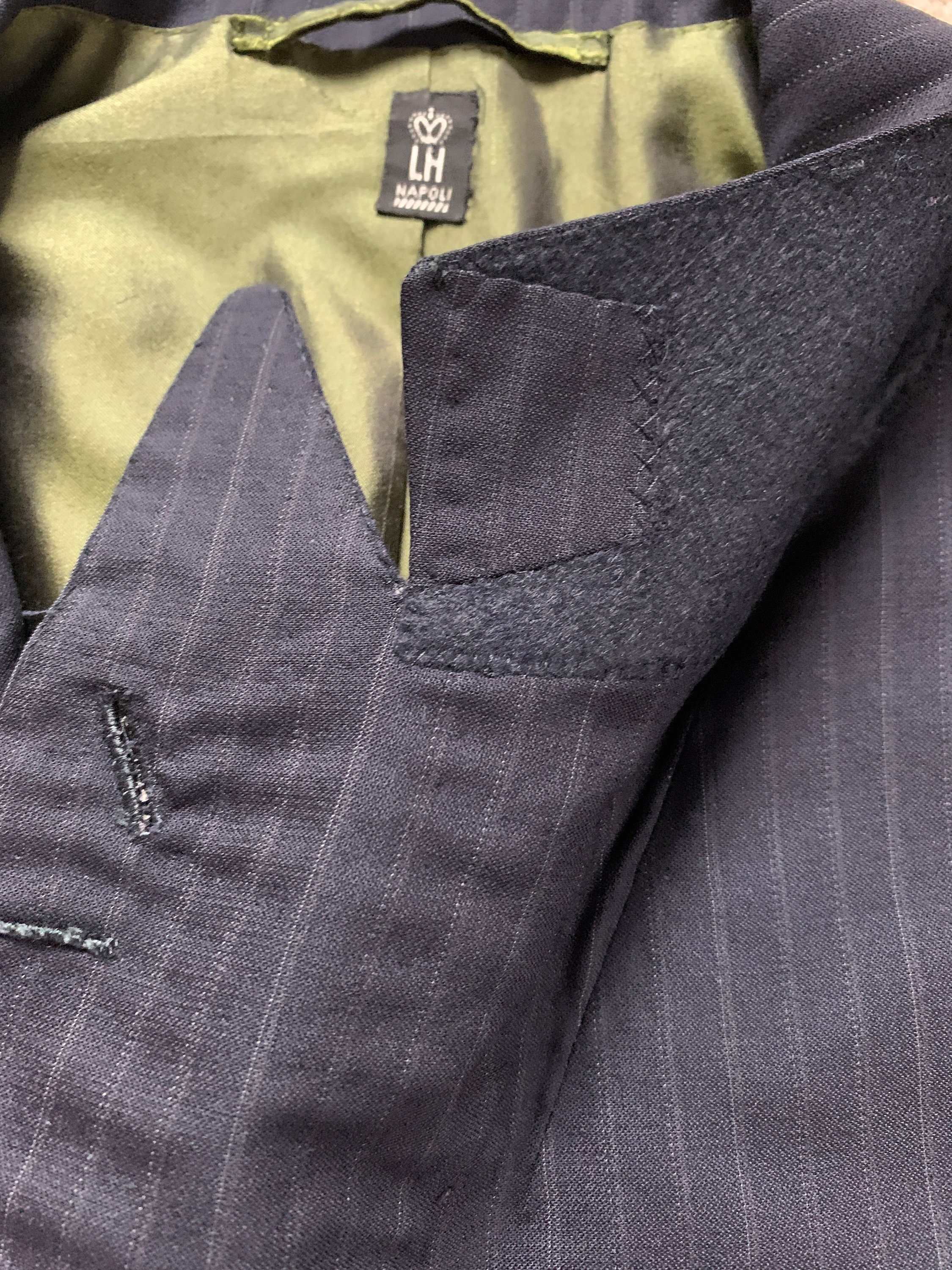 Newer Vintage Mariano Rubinacci Full Bespoke Dark Blue