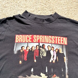 Camiseta vintage Allsport de los años 90, gira de Bruce Springsteen y la E Street Band, talla XL, 1999