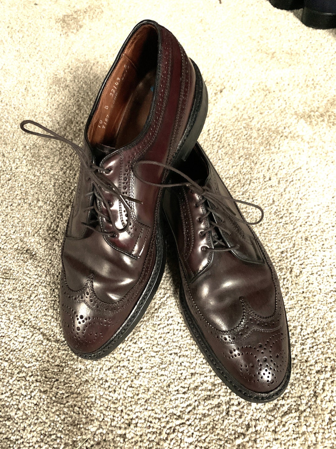 アレンエドモンズ　マクニール　コードバン　バーガンディ Allen Edmonds Macneil Burgundy CORDOVAN マクニール コード