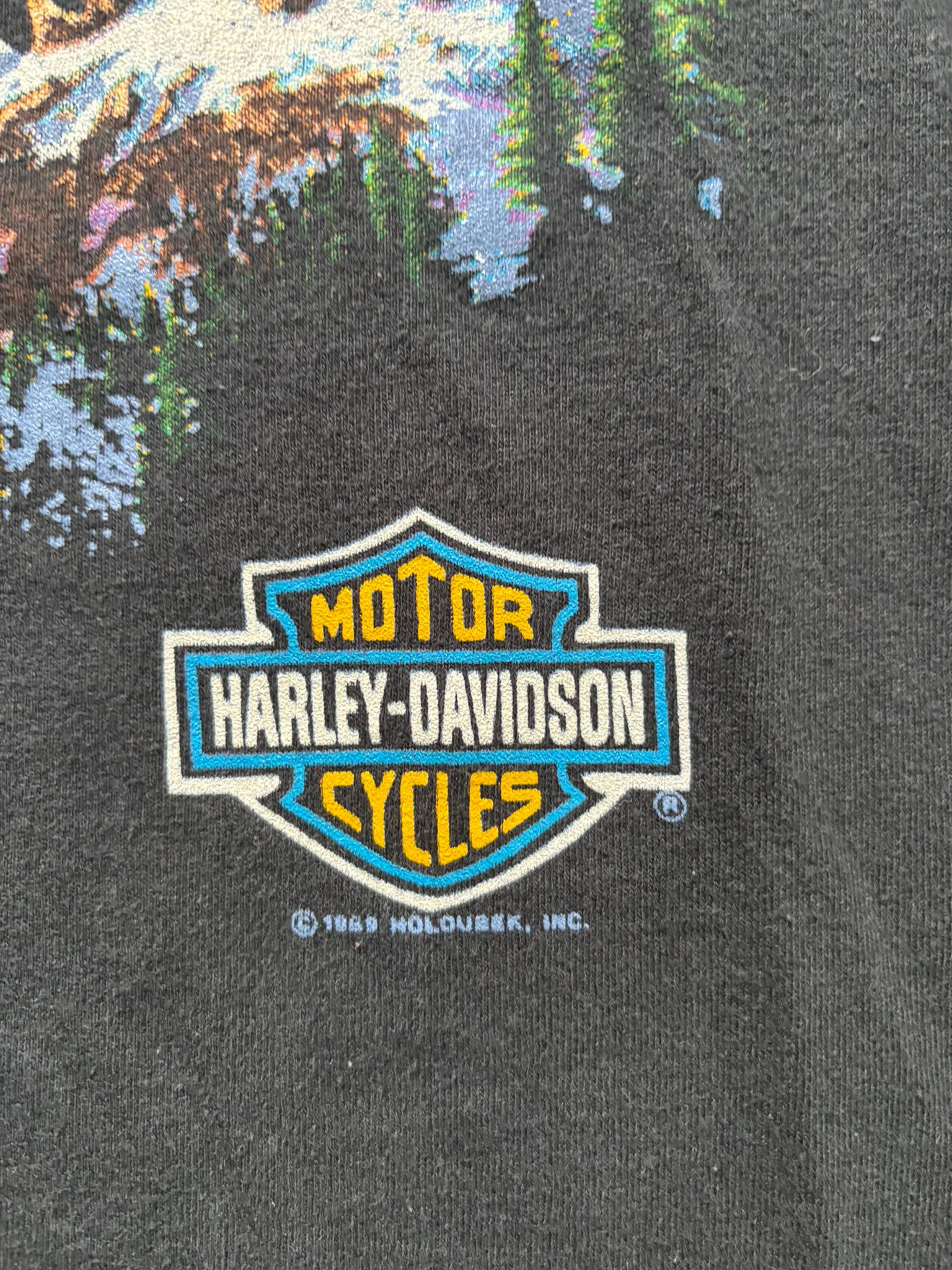 ヴィンテージ 80年代 Holoubek ハーレーダビッドソン Tシャツ Lサイズ 
