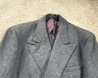 Vintage Burberry's Tweed Sports Jacket 