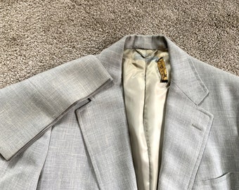 Newer Vintage Ralph Lauren Black Label Gray Pinstripe Suit