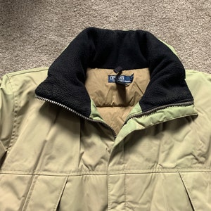 Vintage Polo Ralph LaurenOlive Down Jacket Large