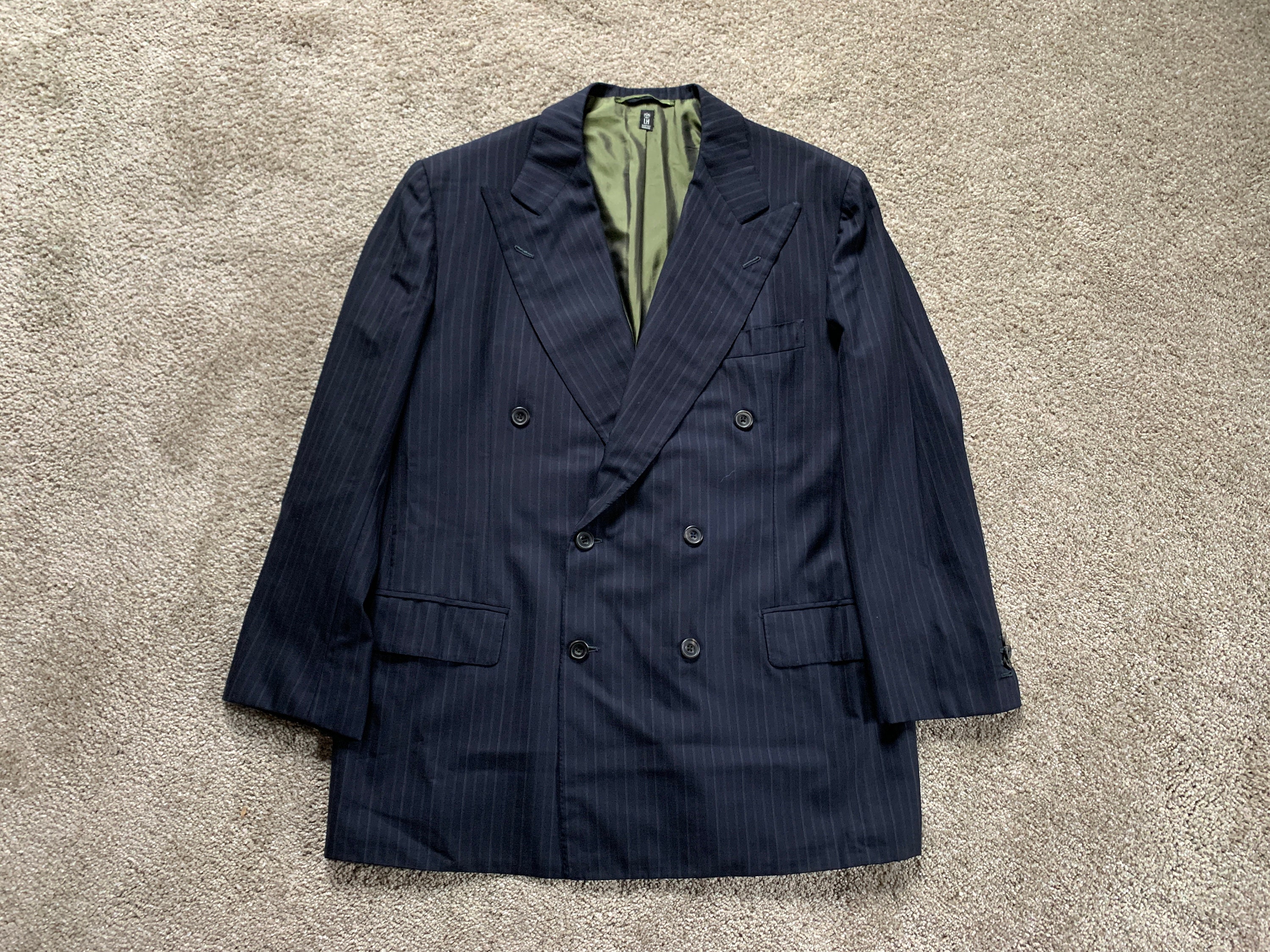 Newer Vintage Mariano Rubinacci Full Bespoke Dark Blue