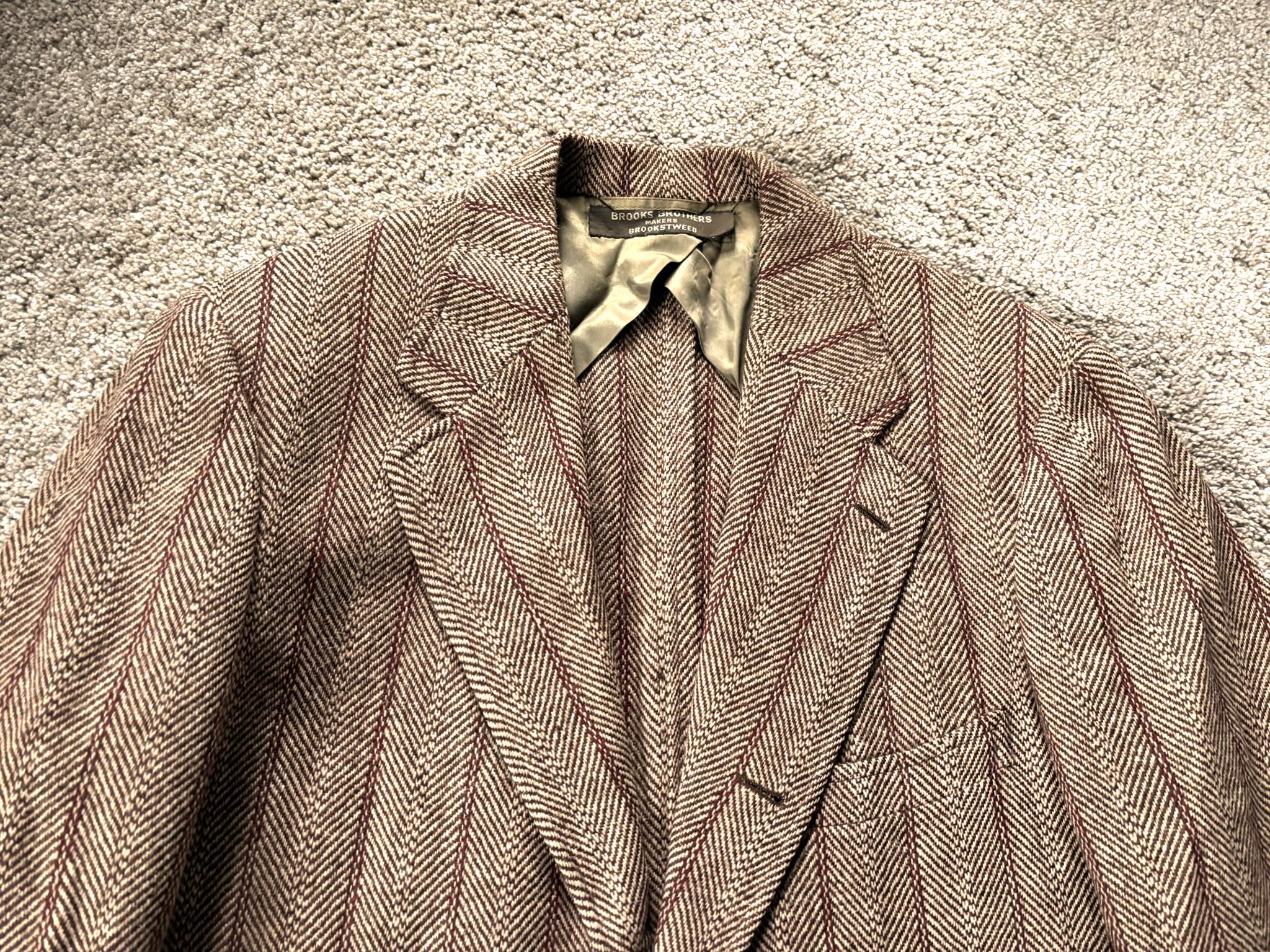 メンズ Brooks Brothers Makersスペシャルオーダー ツイード