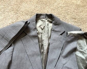 Ralph Lauren Black Label スーツ 40S ストライプ Newer Vintage Ralph