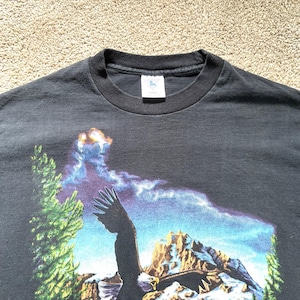 Vintage jaren 80 Holoubek Harley Davidson T-shirt groot