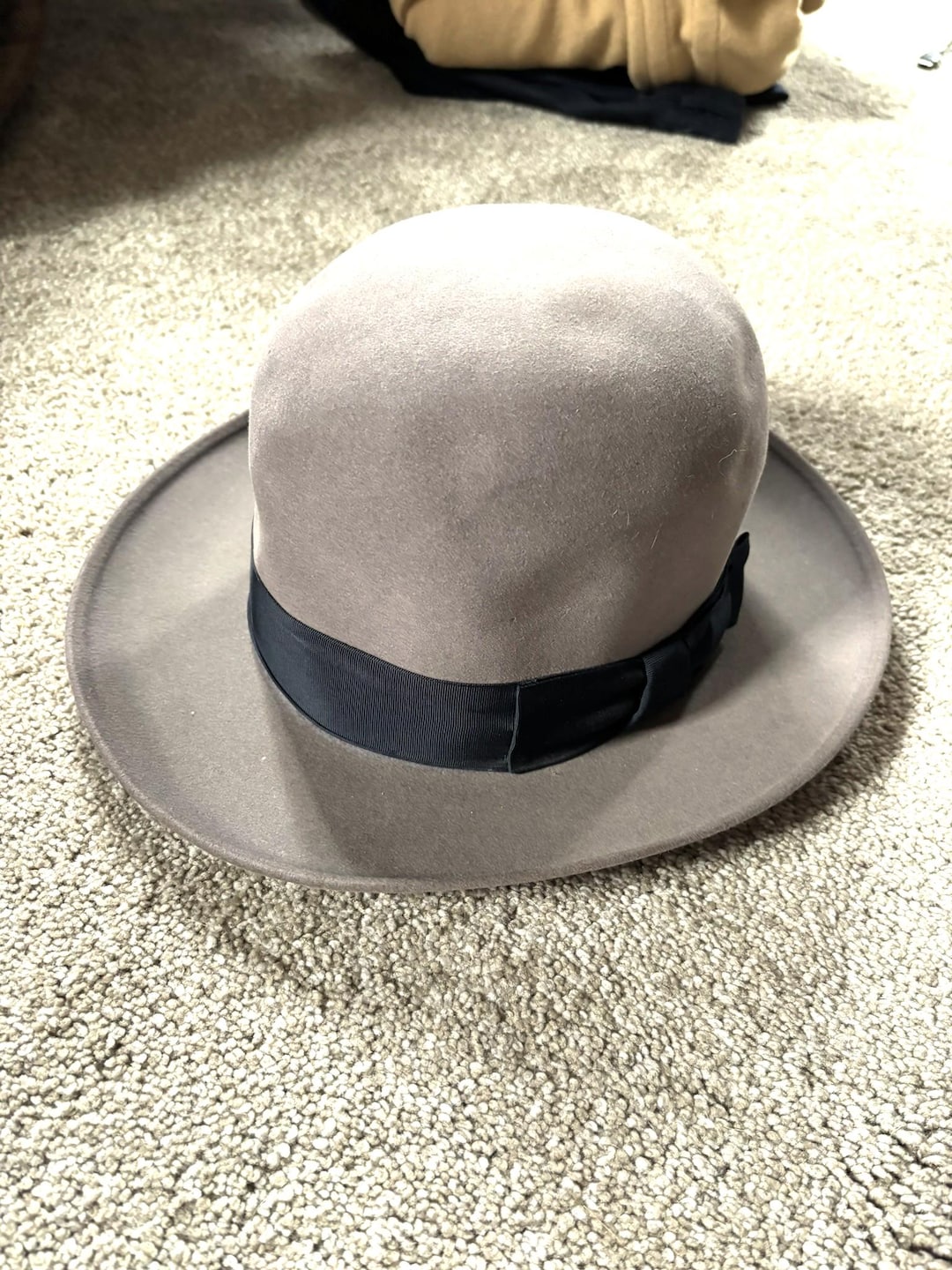 【高知インター店】 Vintage Etsy - 7 Fedora Gray Fifteen Mallory 1950s 帽子
