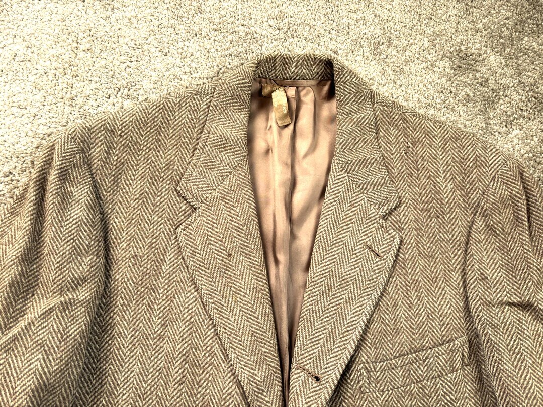 Vintage 60s 1968 Dated Brooks Brothers Special Order Tan