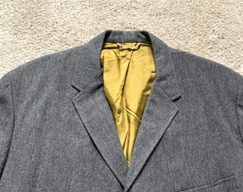 Vintage 60s Pumphrey's Gray Tweed Sport Coat 40-42