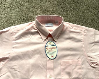 Vintage Brooks Brothers USA Made White Oxford Cloth Shirt OCBD 15