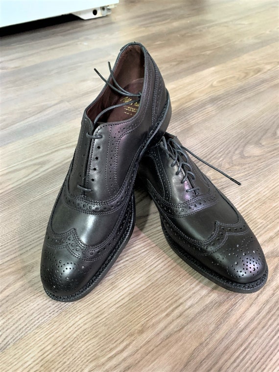Deadstock Allen Edmonds Jefferson 2.0 Black Wingtips - Etsy Canada