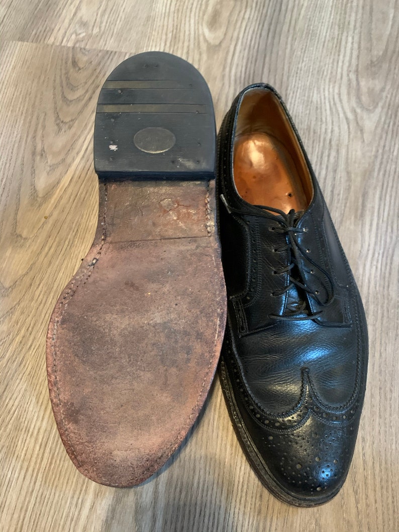 florsheim black wingtips