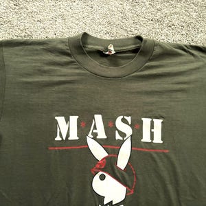 Vintage 80s Screen Stars MASH T Shirt XL
