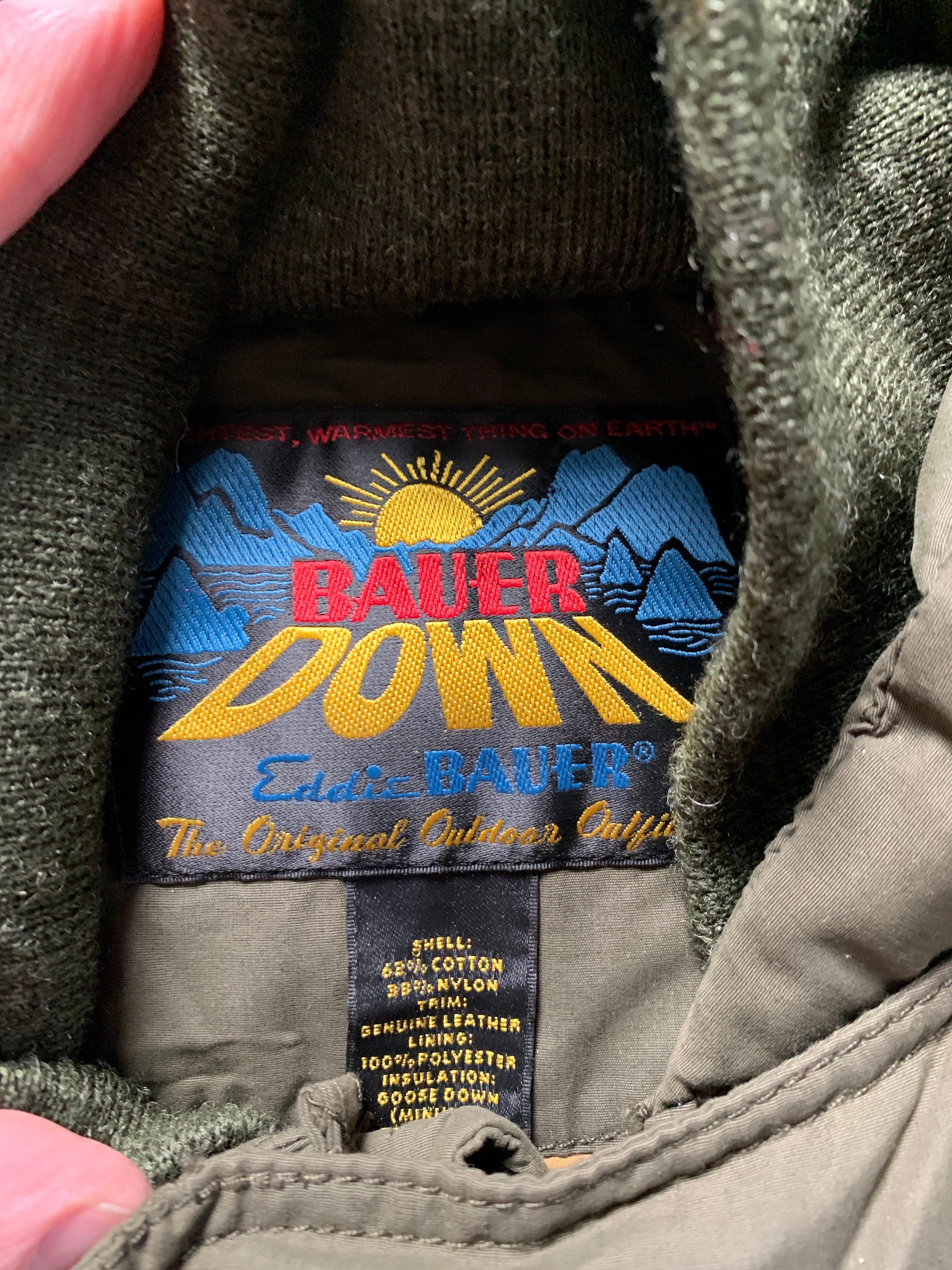 Vintage Eddie Bauer Down 1936 Skyliner Model Coat Medium - Etsy Canada