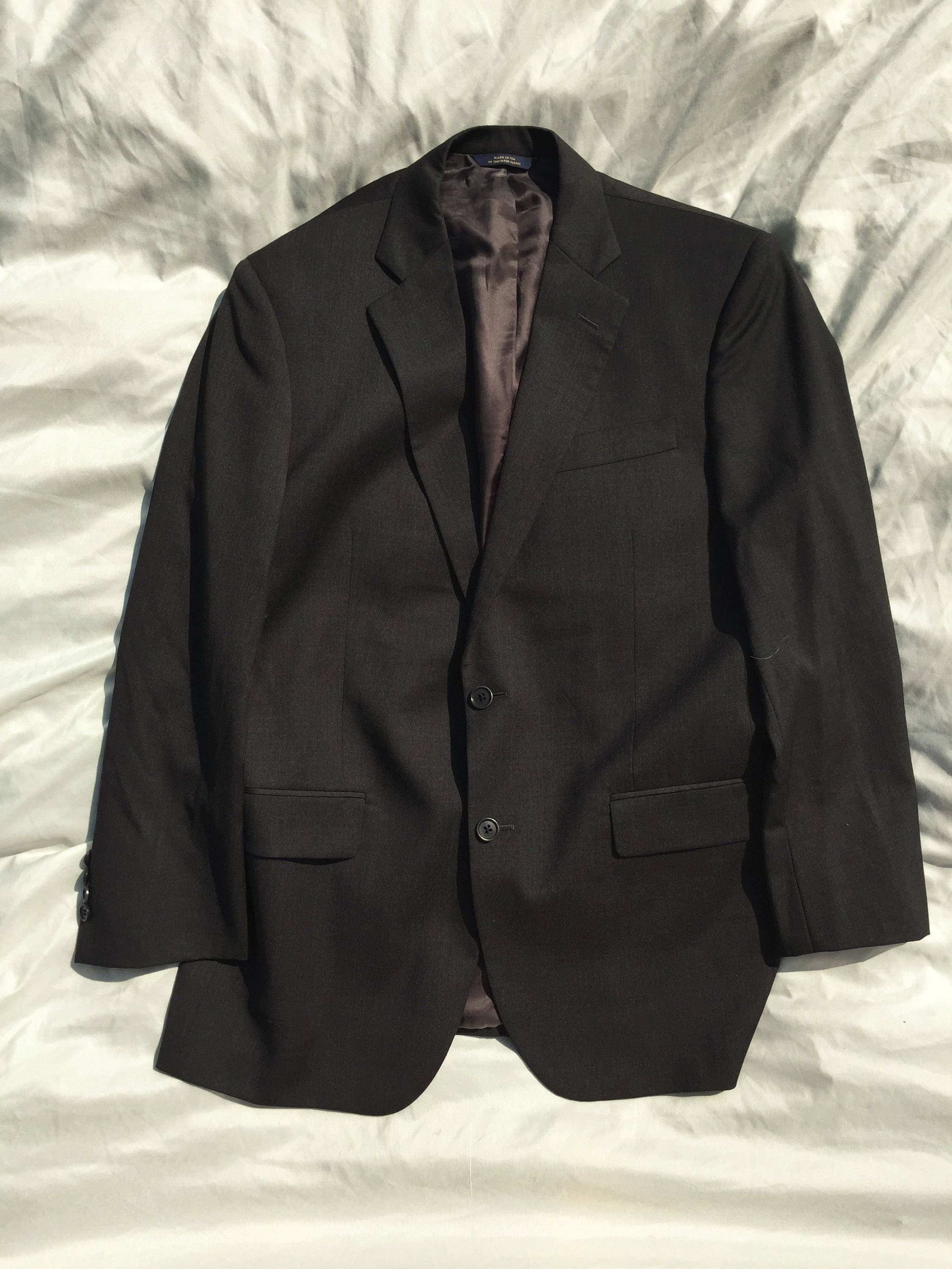 Newer Vintage Brooks Brothers 1818 Madison Gray Staple Suit - Etsy 全国総量無料で ブルックスブラザーズ 1818madisonスーツ テーラードジャケット
