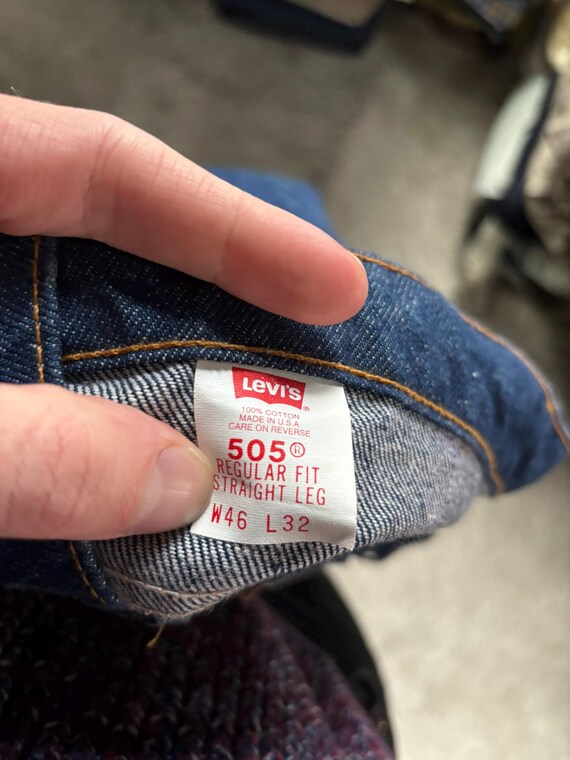 Levi’s 505 USA 80s w32 Vintage 80s Levis 505 Jeans 46x32 - Etsy Canada