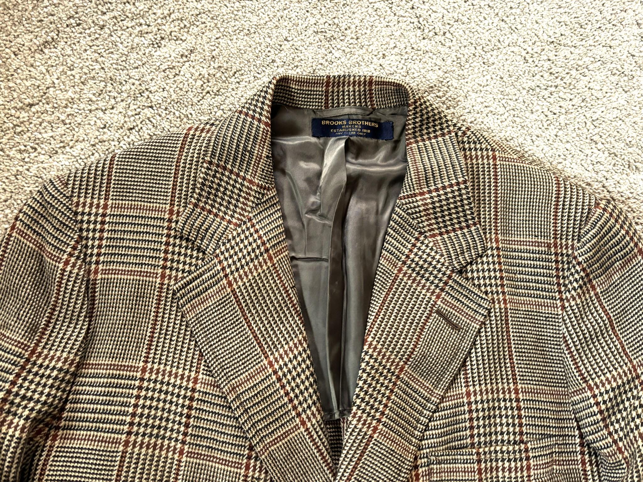 70s Tweed Coat - Etsy