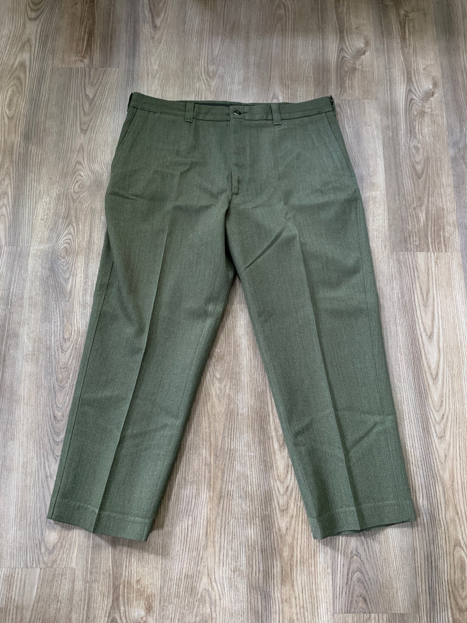 Vintage 80s Filson Green Wool Whipcord Pants 42x29 | Etsy UK