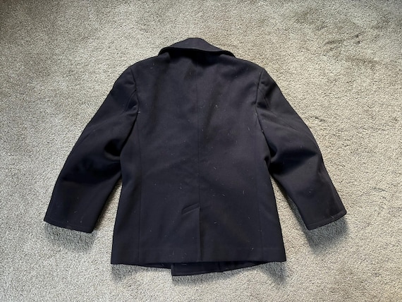 Vintage 40s Post-world War II Era Navy Peacoat 40 - Etsy