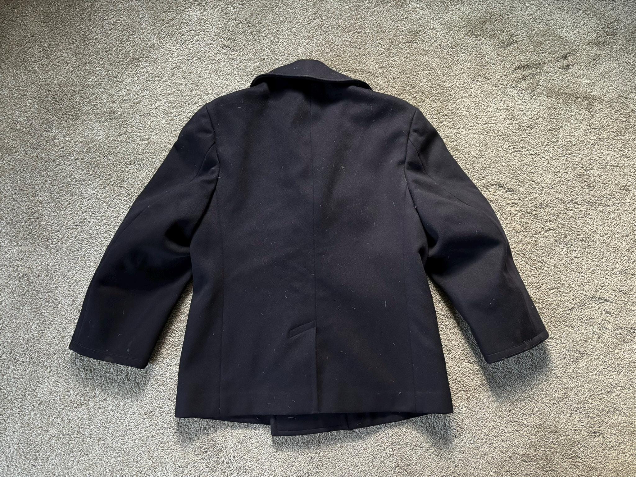 Vintage 40s Post-world War II Era Navy Peacoat 40 - Etsy