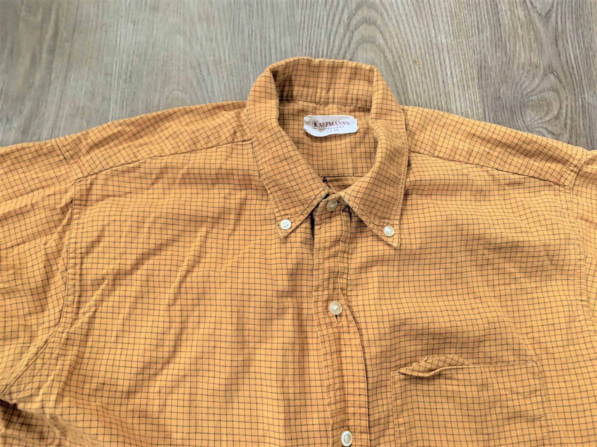 Plaid Oxford Shirt 