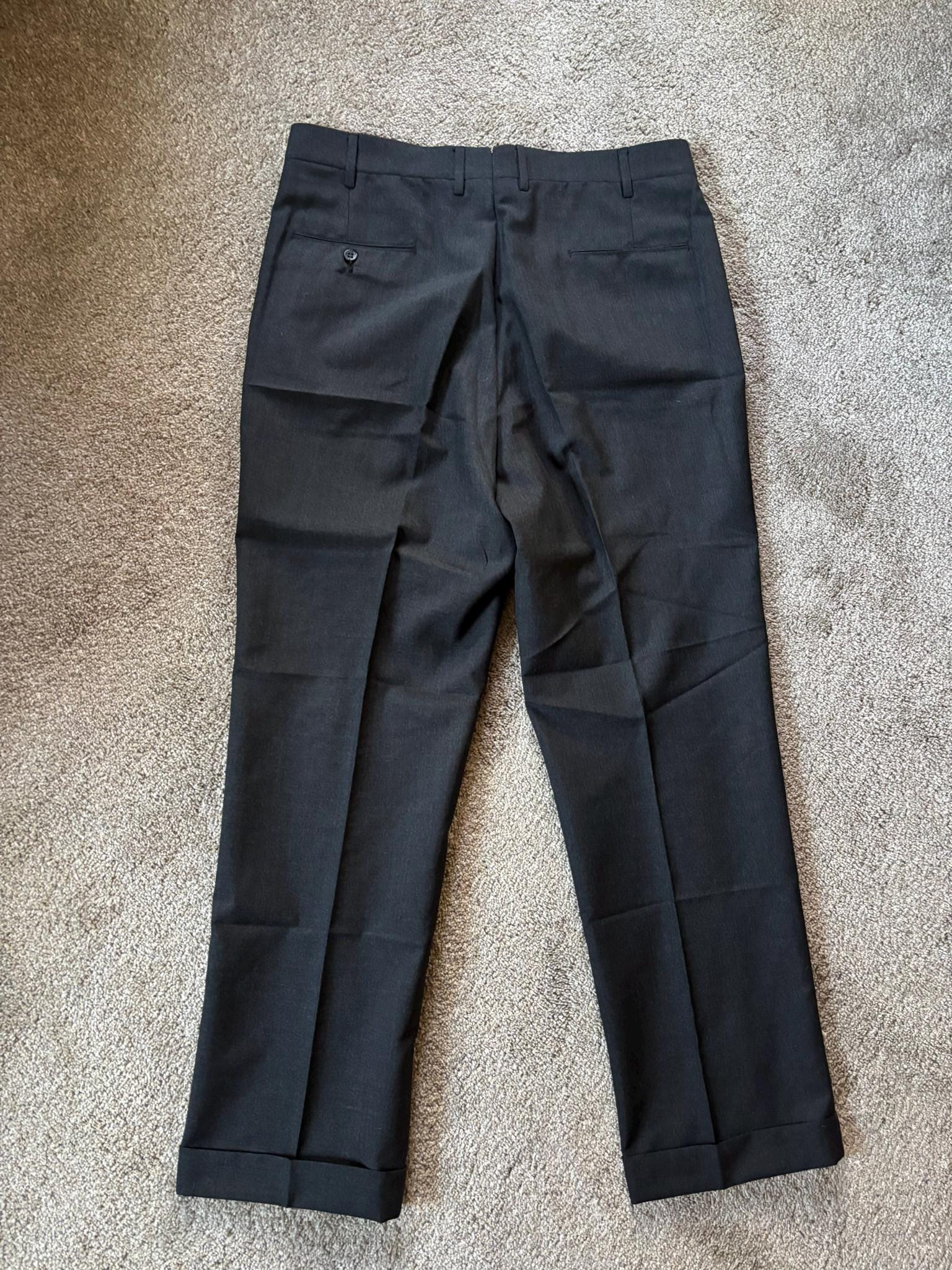 Vintage 70s Brooks Brothers Gray Worsted 3 Roll 2 Sack Suit 41 ML