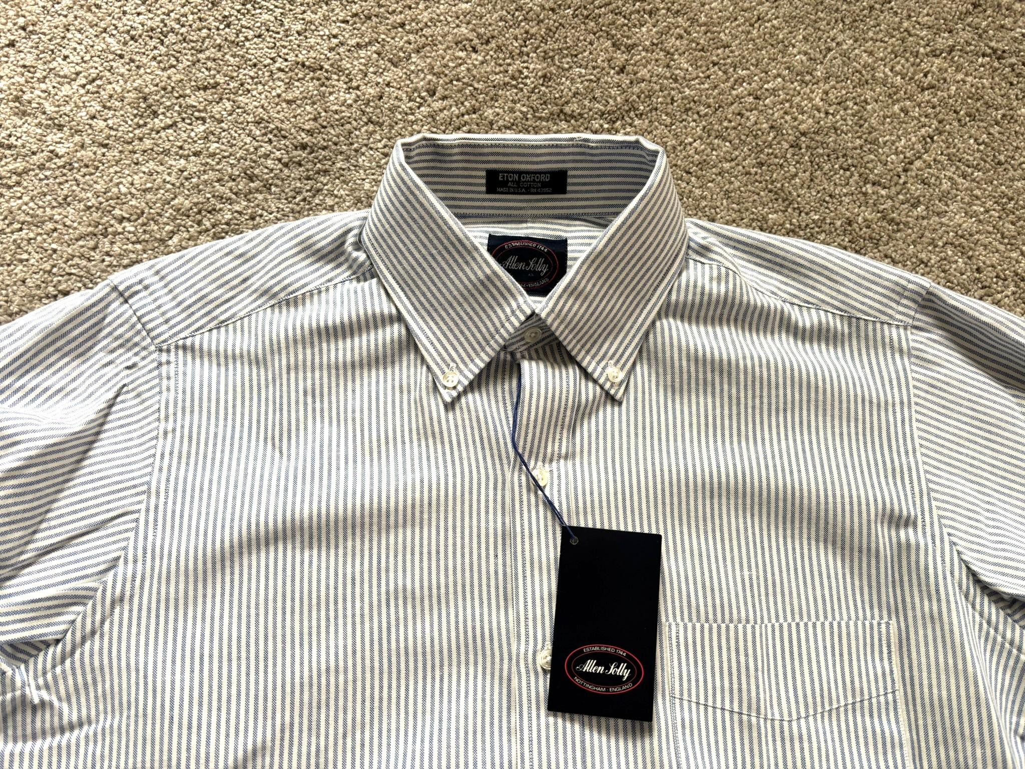 allen solly dress shirts Allen Solly | Shirts | Allen Solly Edition 744 Shirt Mens 44 Large Maroongray Plaid Classic Fit Nwt