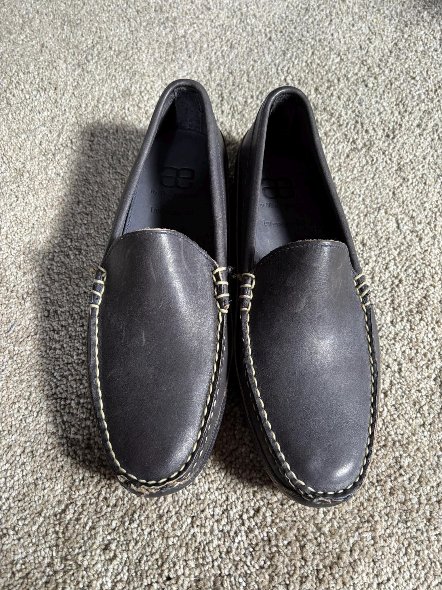 Vintage Allen Edmonds Interstate 90 Blue Driving Moc Loafer  display picture 2