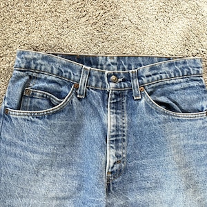 Vintage 80er Jahre Levis 509 Orange Tab Jeans 32x33