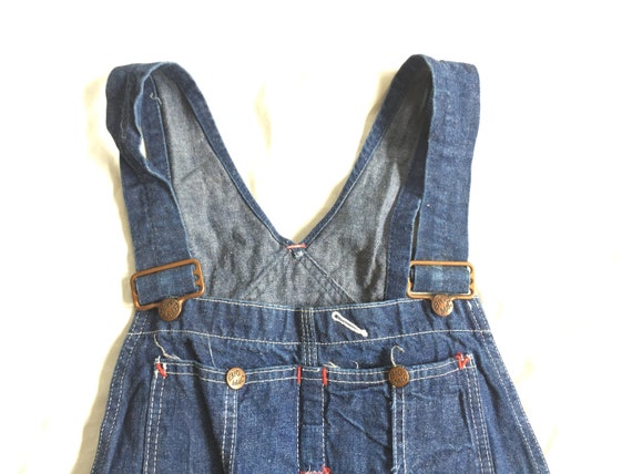 Vintage 50s Penneys Big Mac Square Bak Overalls 33