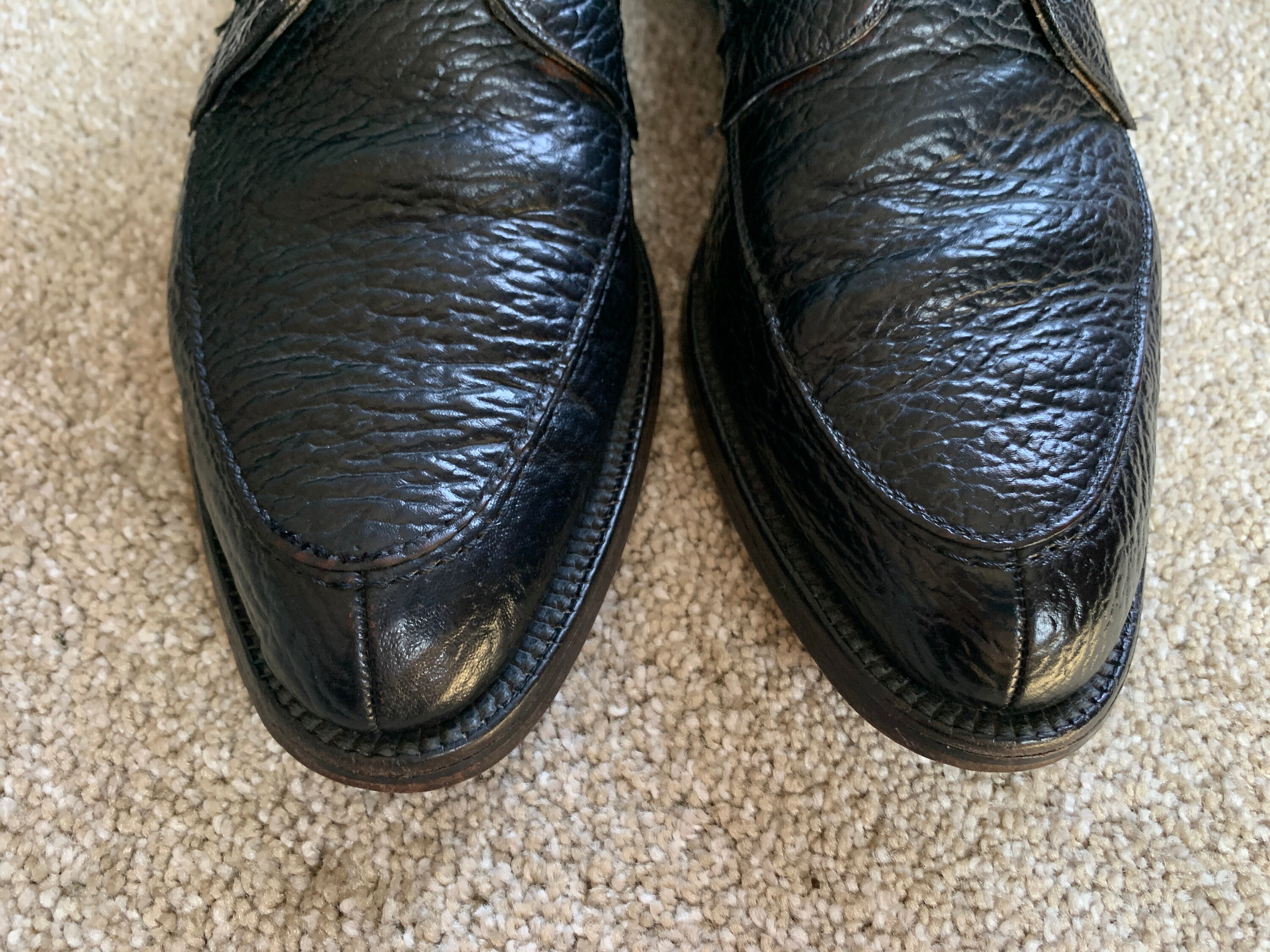 Vintage 80s Nettleton Black Shark Algonquin Shoes 13AA - Etsy Ireland