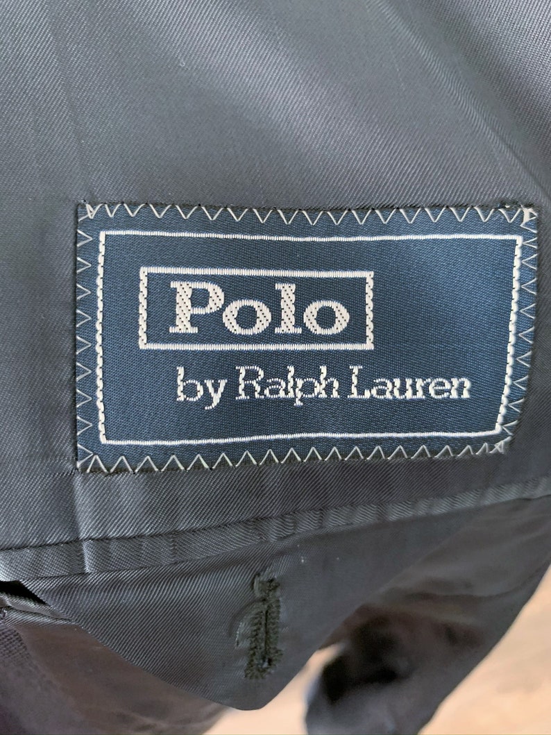 Vintage Polo Ralph Lauren Made in Italy Blue Mohair Blend Suit | Etsy