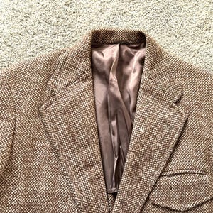 ジャケット・アウター 70s tweed Tailored jacket Vintage remake 70s Tweed Jacket - Etsy