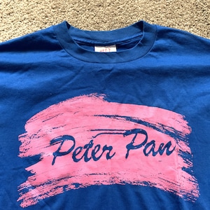 Vintage 80s Hefty by Tee-Jays Peter Pan Long Sleeve T Shirt XL