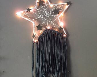 Items Similar To Hot Pink Dream Catcher Bright Pink Wall