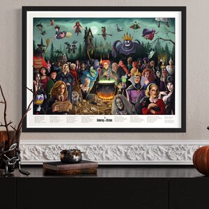 Poster da parete UN RADUNO di STREGHE
