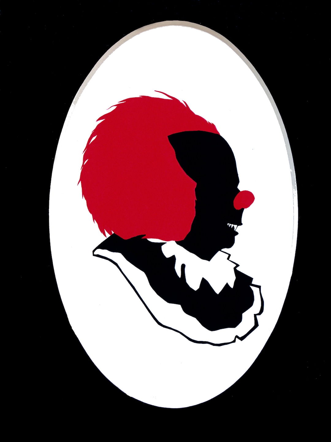 Pennywise Silhouette Print - Etsy