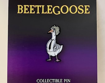 Beetlegoose enamel pin