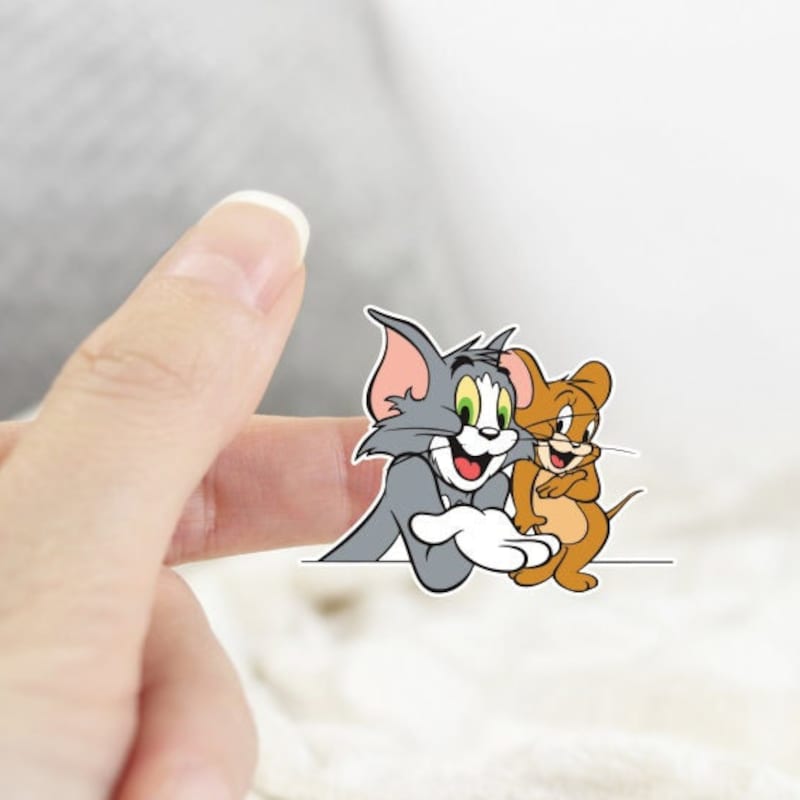 Tom Vector Sticker Tom Jerry Stickers - Etsy
