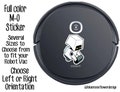 M-O Robot Vinyl Sticker for Robot Vacuum