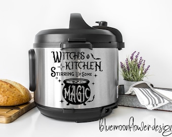 Witch's Kitchen Instant Pot Decal: Stirring Up Magic