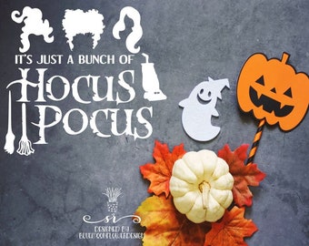 Hocus Pocus Vinyl Decal: Sanderson Sisters Halloween Decor