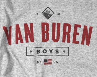 Seinfeld Van Buren Boys T-shirt - Vintage Style Logo Shirt - Small - 5xl - Unisex