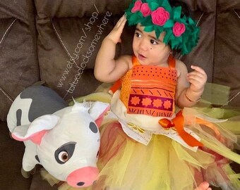 Baby Moana Costume Etsy Baby Moana Costume Etsy